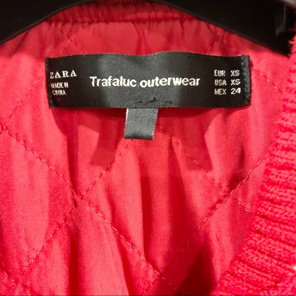 ZARA Women’s Wool Bomber Jacket - Picture 6 of 10